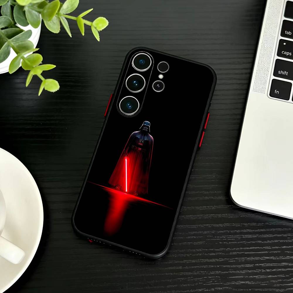 S-Star I-Wars Phone Case For Samsung S26,S25,S24,S23,S22,S30,S21,Ultra,Plus,FE 5G Black Soft Cover