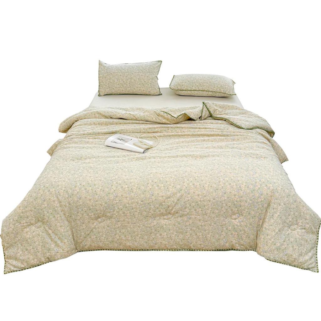 Class A Xinjiang Cotton Summer Quilt, Machine Washable, Soft Cotton Gauze, Air Conditioning Cool, Dormitory Quilt