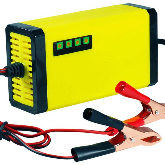 Portable 12V 2A LED Display Power Supply Car Auto Motor Battery Charger Adapter