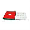 64 Grids Christmas Ball Storage Box Large Capacity Zipper Closure Ornament Storage Box with Dividers Folding