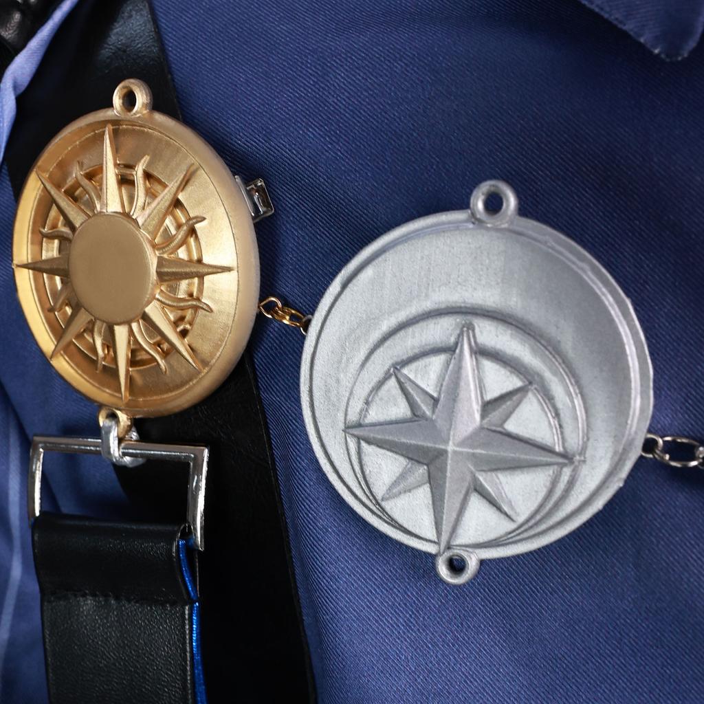 Game Zenless Zone Zero Hugo Vlad Cosplay Costume Wig Anime Full Set Uniform Dress Outfit School Uniform Prop