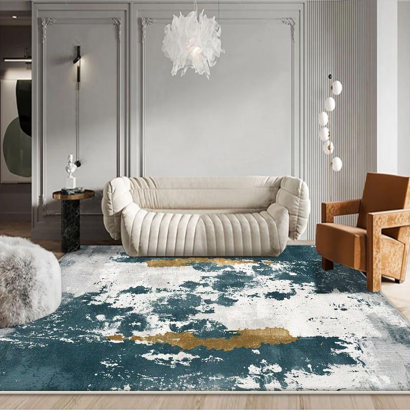 Modern Abstract Carpets for Living Room Decoration Light Luxury Rug 200x400 Large Bedroom Lounge Rugs Coffee Table Non-slip Mat