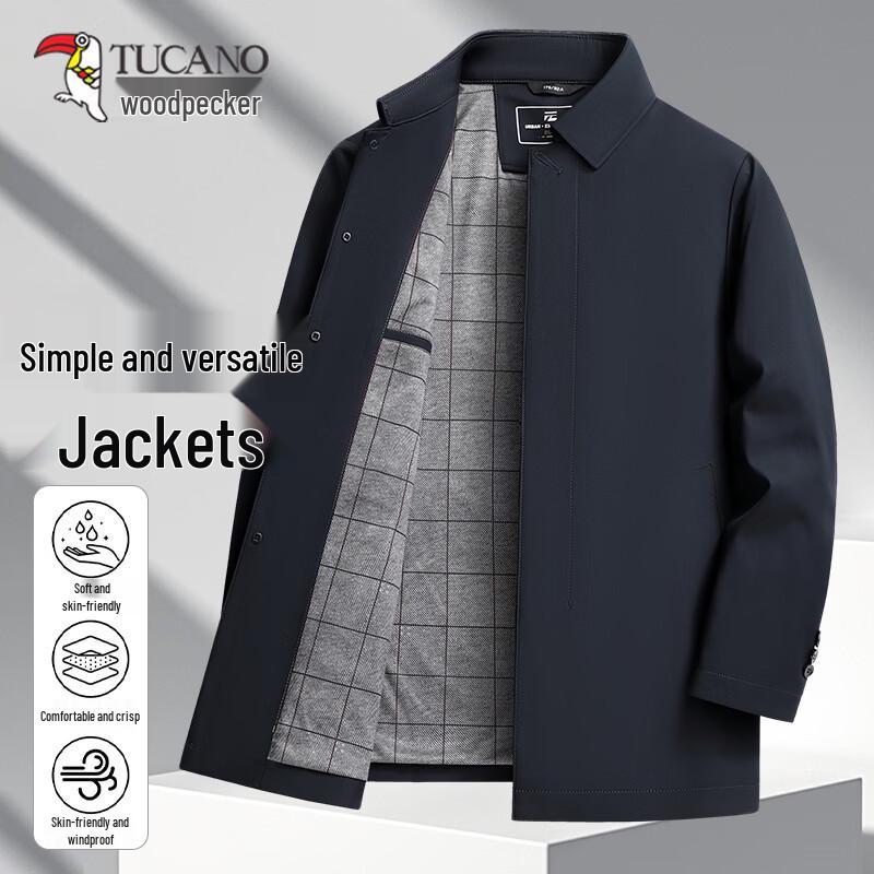 TUCANO Men s Business Casual Mid-Length Jacket 190
