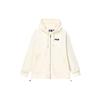 Solid Color Fashion Loose Hooded Casual Long Sleeve Sweatshirt Women Sweatshirt Milk-Salt-White F51W138599F-IV