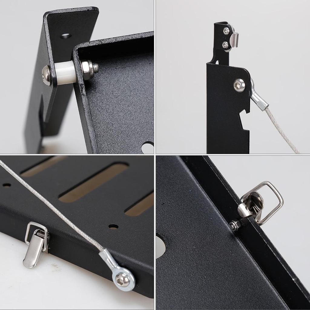 Steel Reinforced Folding Tailgate Storage & Dining Table for Wrangler JK 2007-2017 2/4-door