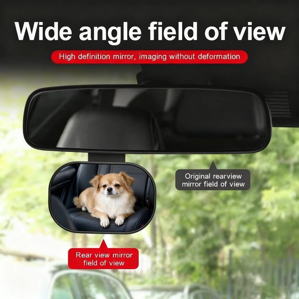 Adjustable Car Rearview Mirror Wide View Safety View Mirror Back Seat Baby Mirror For Children