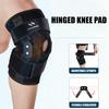 1Pcs Adjustable Hinged Knee Support Brace Open Patella Compression Wrap For Joint Pain Relief Stabilizer