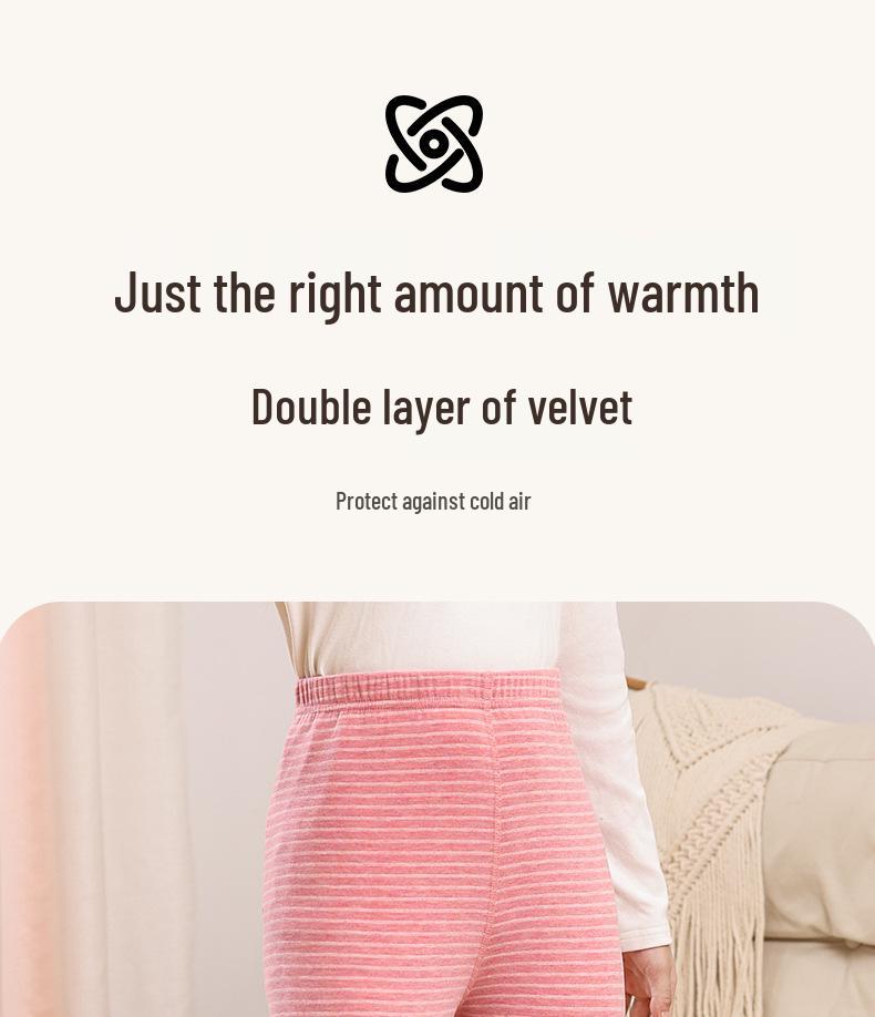 Children's Warm Wool Long Johns: German Velvet for Boys, Girls, and Teens