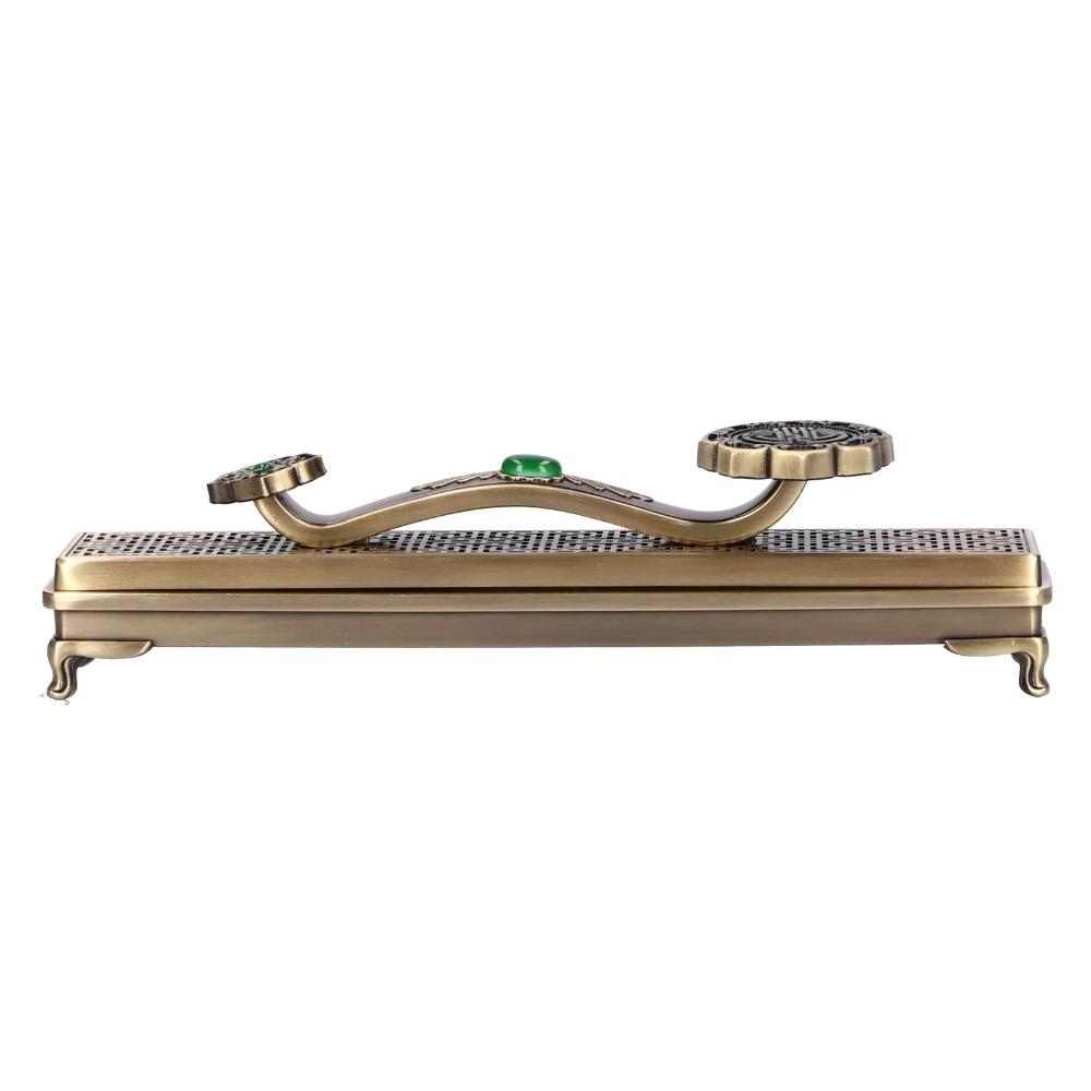 Antique retro style Incense Box Alloy material Aroma Censer Incense Censer Sandalwood burning