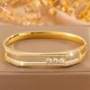 Gold Light Luxury Slideable Three-piece Fashionable Bracelet for Besties