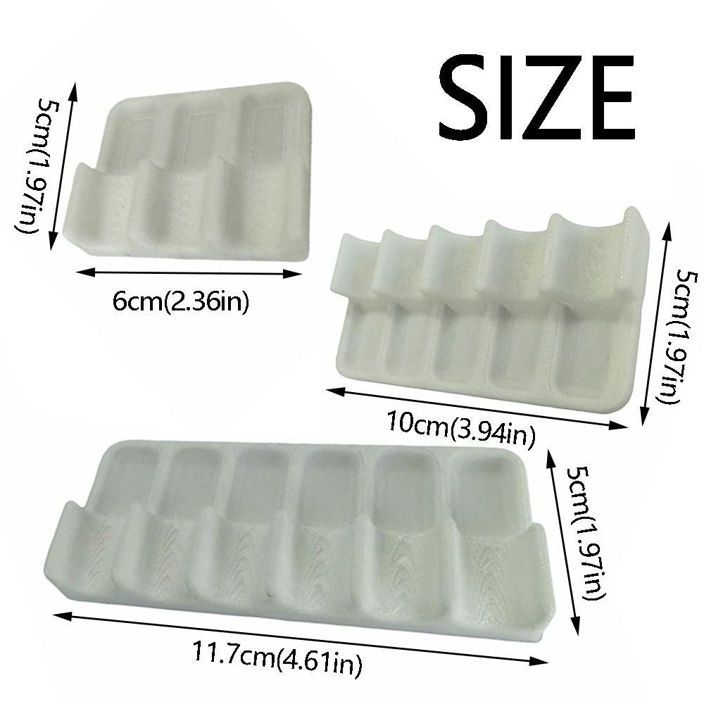 Durable Plastic Brush Holder Lightweight Rests Drip Tray Pad  Acrylic Painting