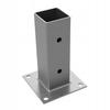 STAINLESS STEEL Post Base Screwed 50x50x150 Bracket Anchor Brand
