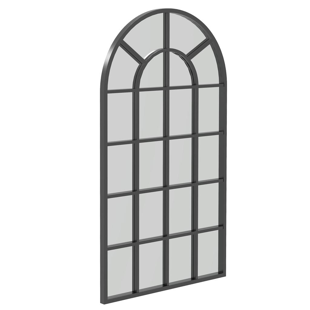 110 X 65 Cm Arched Decorative Wall Mirror For Bedroom Living Room Modern Window Bathroom Mirror For Home Decor