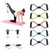 Lightweight And Easy To Store 8-shape Resistance Band With Comfortable Foam Grips