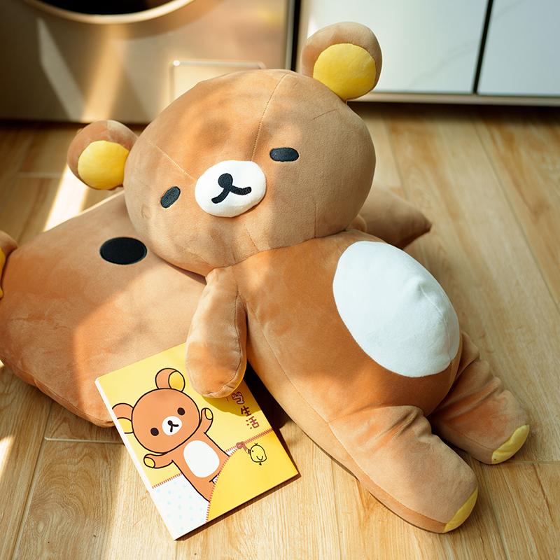 Velmi měkký plyšák Rilakkuma Kreslený líný medvěd Plyšáci Plněný Anime Roztomilý medvídek v japonském stylu Mazlivý polštář Dárky Dívka