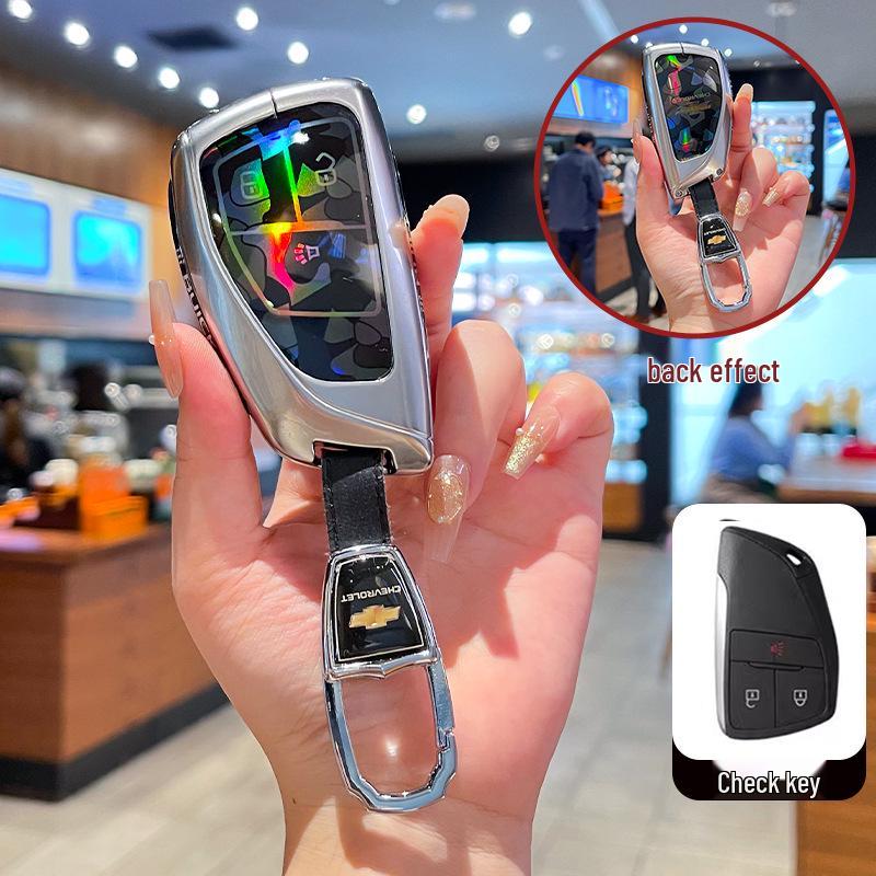 Chevrolet Equinox 2025 Premium Key Case with Metal Buckle - Full Coverage Accessories