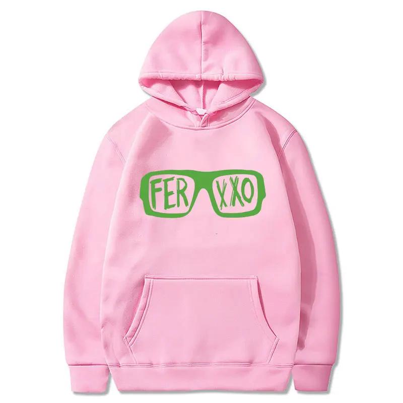 Rapper Feid Ferxxo Tour 2024 Hooide Men Women Classic Fashion Pullover Hip Hop Style Oversized Fleece Sweatshirt Streetwear Male