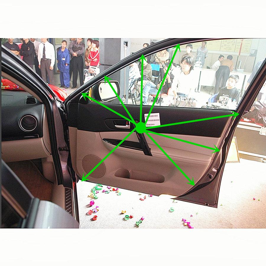 Akcesoria samochodowe uszczelka gumowa drzwi nadwozia dla Mazda 6 2002-2008 GG GJ6A-59-760