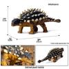 Children's Dinosaur Toy Set: King Kong, Tyrannosaurus Rex, Aurochs, Pachycephalosaurus, Spinosaurus, Therizinosaurus Model.