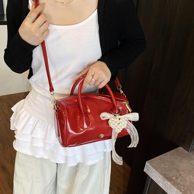 Premium Handtasche Damentasche neue Mode vielseitig einzelne Schulter Cross Kissen Tasche
