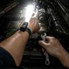 Multifunctional Wrist Flashlight Dual Source Hands-Free Flashlight Mini Portable Torch  Camping