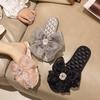 Fashion Fashion French Women Shoes Summer New Round Flat Shoes Soft Sole Temperament Women's Slippers Comfor Anti Slip Women Sandals