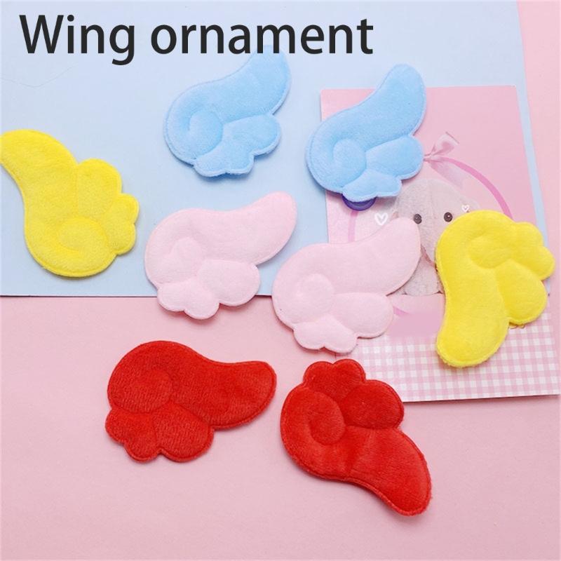 Crafts Baby Plush Wing Shape for Hair Clip Lovely Hair Side Clip Barrettes
