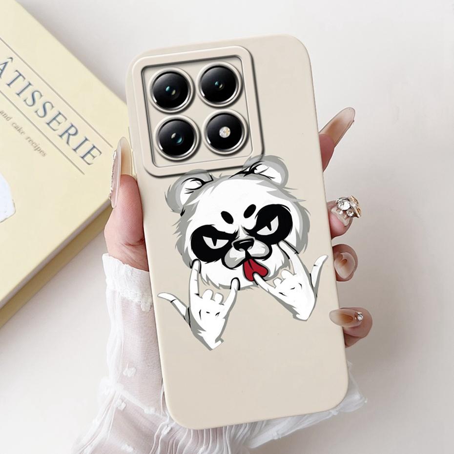 For Xiaomi 14T Pro 14T 5G Cute Funny Style Pattern Phone Case For Xiaomi Mi14T 14TPro Lens Protective Soft Silicone Cases