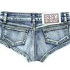 Tie-Dye Low-Rise Denim Shorts - Sexy Butt-Lifting Clubwear for Women