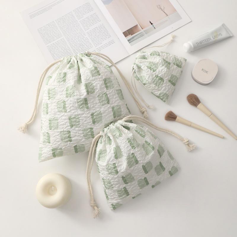 Cute Drawstring Bag Travel Organizer Bags Lipstick Makeup Bags Toiletry Bag Travel Packing Cube Jewelry Dust Bag Drawstring Bags