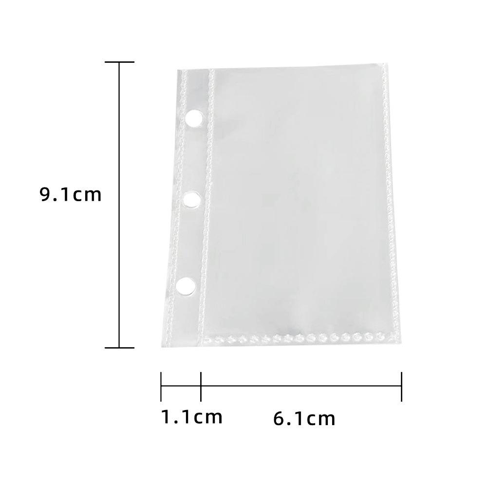 Cute Poka Binder Photocard Holder 3inch Cartoon Transparent Idol Card Collect Book Photo Card Storage Box