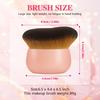 Self Tanner Brush 75mm Oversized Kabuki with Density Soft Bristles for Wet or Dry Tanning
