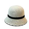 Fashionable Round Top Wide Brim Fisherman Hat For Women Ideal For Sun Protection And Breathability