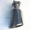 Automobile Muffler Modified Tail Pipe Stainless Steel Silver Large Caliber 114 Universal Tail Throat Oblique Exhaust Head Slight
