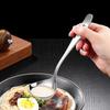 LFGB Certification 304 Stainless Steel Kitchen Soup Ladle Reflective Ramen Cutlery Ultra Thick 3.5mm Serving Spoon for Banquet4