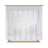 MODESTA - Ready-made Jacquard Curtain with a Straight Hem - 400x160 Cm - White