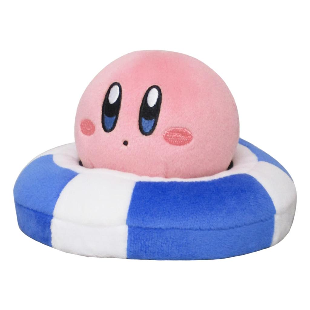 Sanei Boeki Kirby of the Stars 30th Plush Toy Hole In Height One! 9.5cm