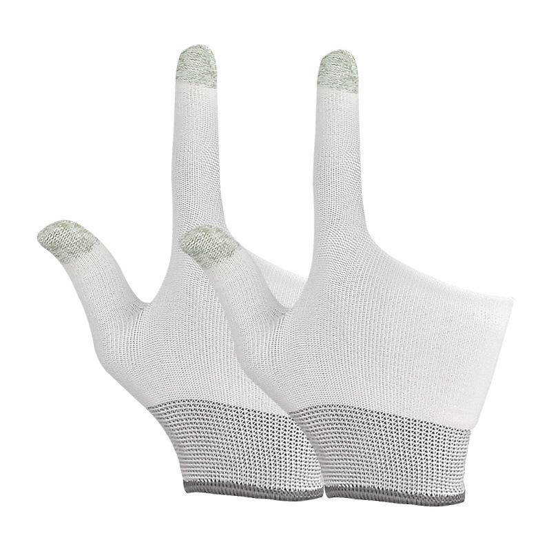 Mobile Game Controller Seamless Thumb Fingertip Cover Sweat-Proof Two-Finger Touch-Screen Mobile Game Gloves