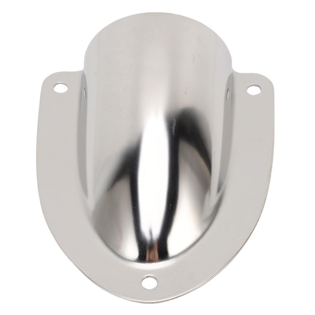 4.7 X 3.9 X 1.4in Marine Wire Vent Cover 316 Stainless Steel Polished Finish Clamshell Vent Cover