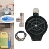 Glass Cup Rinser for Kitchen Sink Automatic Washer Hotel Bar Black
