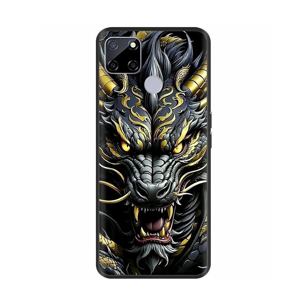 Shockproof Cover For Realme C25 C25s Coque Realme 7i RMX2193 Soft Silicone Fundas Phone Case For OPPO REALME C12 Cover Bumper