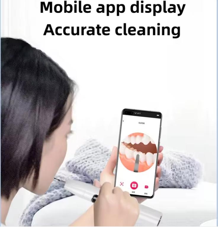 Visueller Zahnsteinentferner Zähne Plaque Schaber Fleckenreinigung Elektrischer Zahnsteinentferner NEU