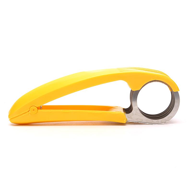 Kökstillbehör Bananskivare Frukt Grönsakskorvskärare Rostfritt stål