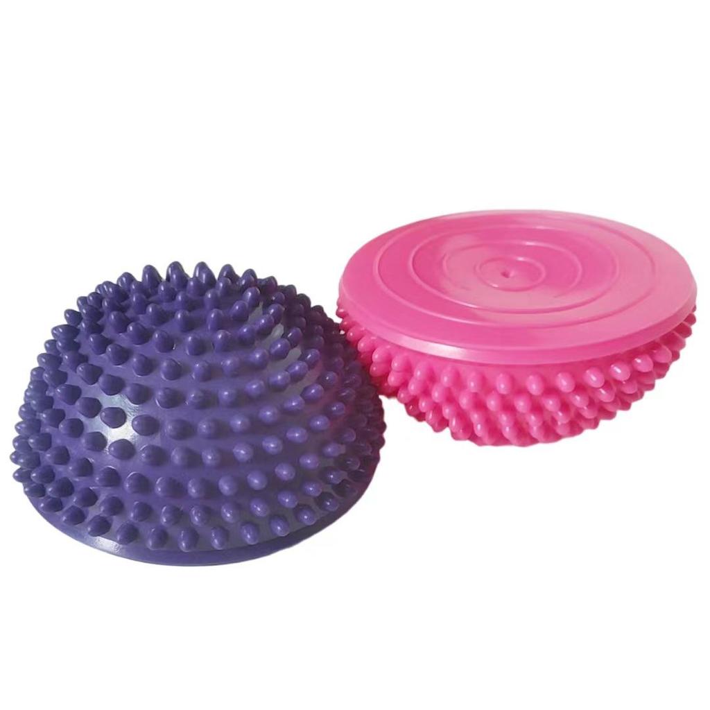 PVC Semicircle Durian Massage Ball for Children's Sensory, Plantar Balance, and Tactile Yoga Training