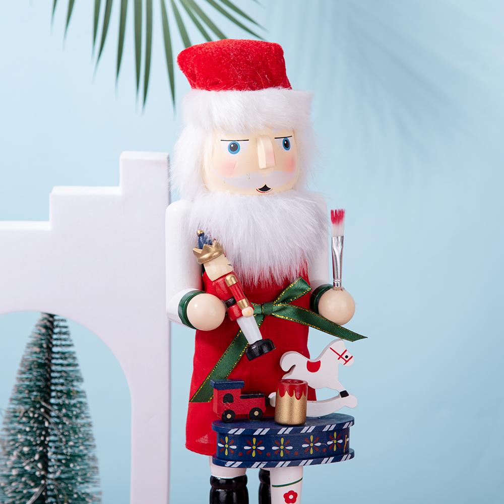 Santa's Workshop Nutcracker Figurine