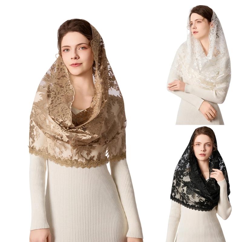 Functional Polyester Scarf Serves As Hair Band Neck Cover Or Mask Portable For Travel Elegant Use Comfortable Fabric