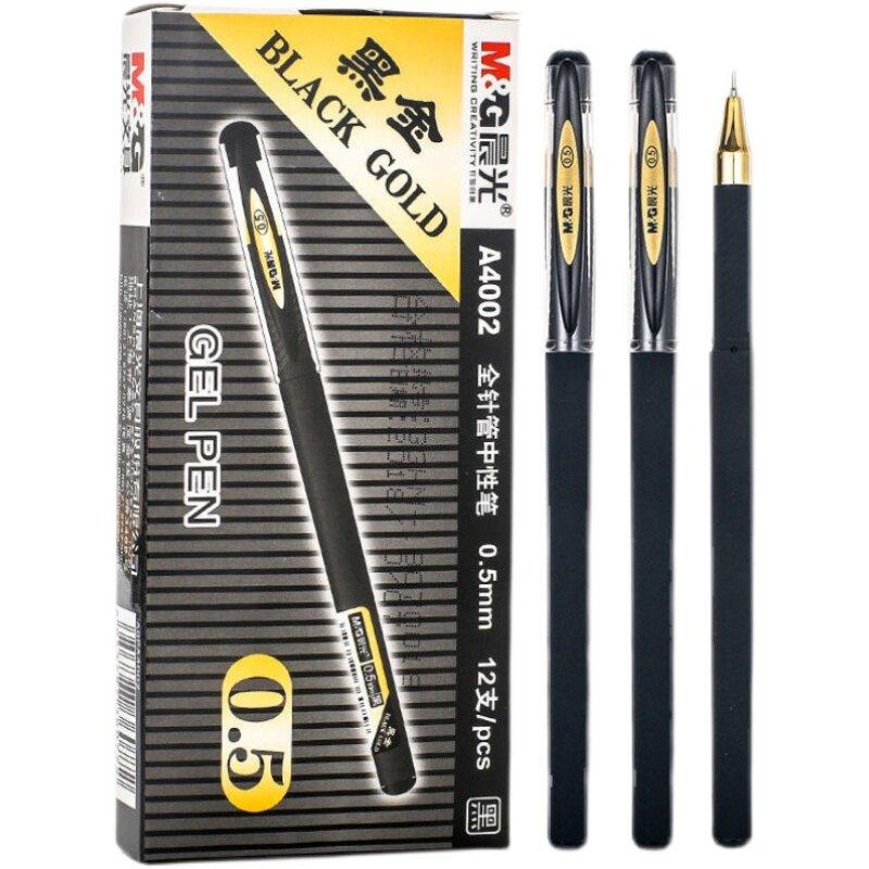 M&G Needle Tip Pen 0.5mm Gel Pen, Refillable, Suitable for Students and Office Use