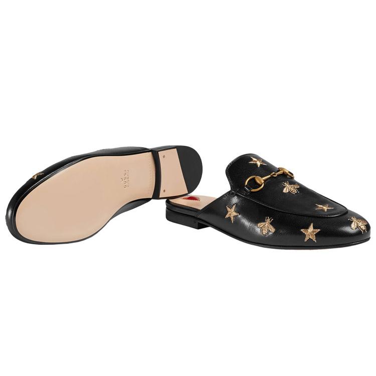 GUCCI Closed Toe Slippers Women's Black (Unisex) Closed Toe Slippers 505268 D3V00 1000