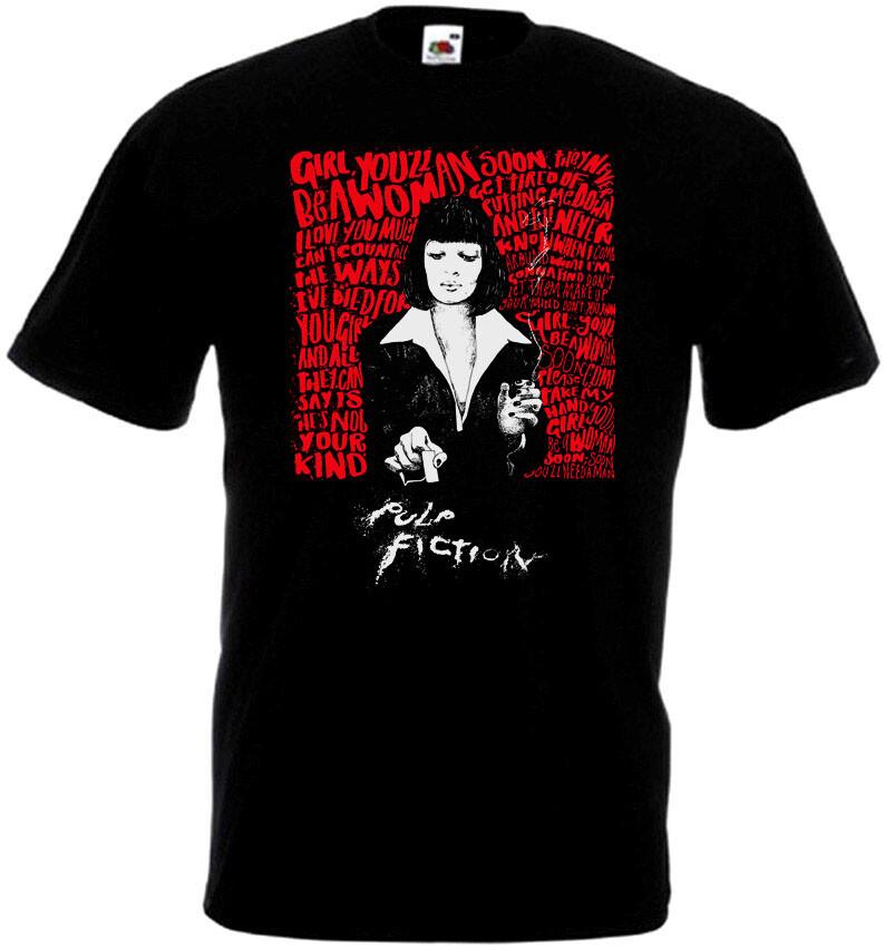 Pulp Fiction v22 T-shirt black Quentin Tarantino all sizes S5XL XL
