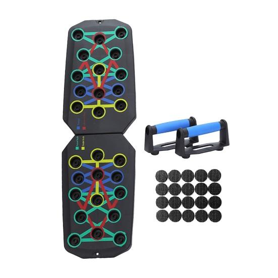 Push Up Board pro domácí posilovnu Skládací push-up deska s pohodlným uchopením